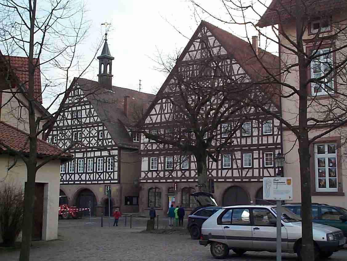 fachwerk houses in dornstetten