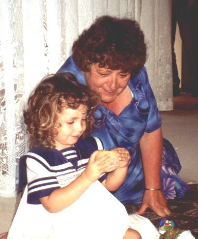 mom and angela 12/2000